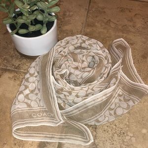 Sheer Coach Scarf